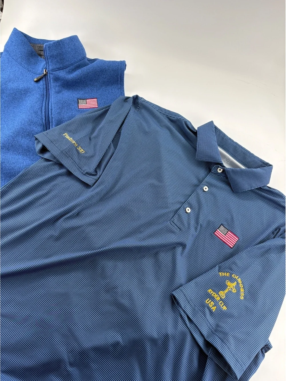 Turtleson Golf Bundle Men's XL Pinehurst Ryder Cup Polo+Vest